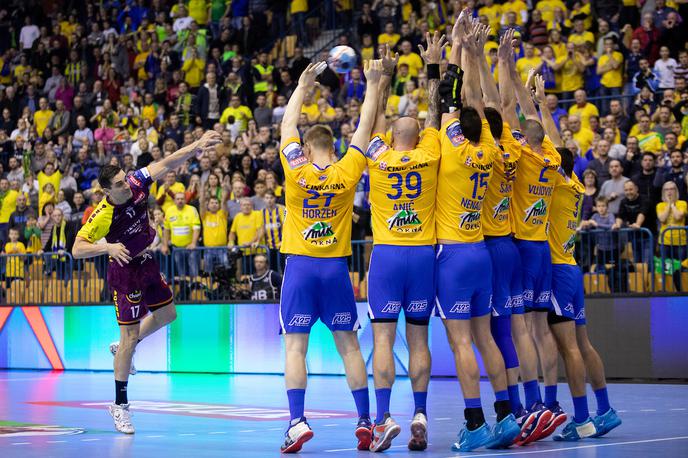 RK Celje Pivovarna Laško vs Nantes EHF liga prvakov | Celjani so v Zlatorogu odigrali zadnjo tekmo v ligi prvakov v tem koledarskem letu. Z Nantesom so remizirali. | Foto Urban Urbanc/Sportida