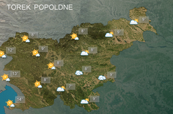 Danes si morda lahko obetamo nekaj sonca tudi v nižinah