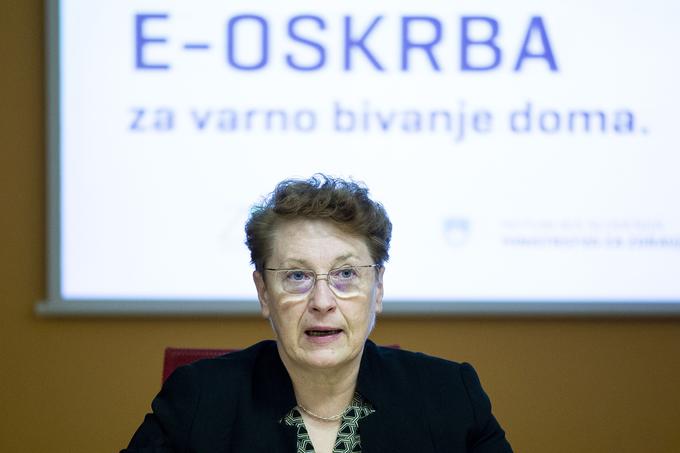 Državna sekretarka na ministrstvu za zdravje dr. Alenka Forte: "Storitve e-oskrbe bodo znatno pripomogle h boljši kakovosti in varnosti bivanja starejših. S tem jim bo omogočeno, da bodo dlje ostali v svojih domačih okoljih." | Foto: Ana Kovač