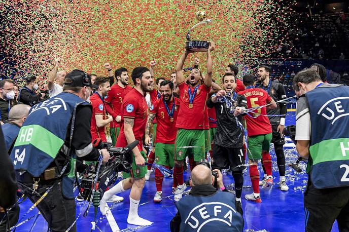 Portugalska Futsal | Portugalci so ubranili naslov evropskega prvaka iz Slovenije (2018). | Foto Guliverimage