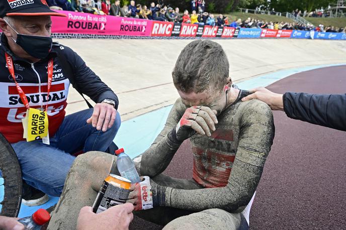 Vermeersch Florian Paris Roubaix | 22-letni Belgijec Florian Vermeersch je bil eden osrednjih akterjev blatnega kolesarskega spektakla Pariz−Roubaix.   | Foto Guliverimage