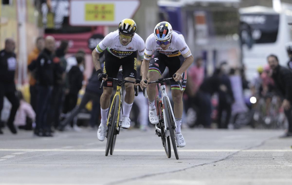 Remco Evenepoel & Primož Roglič, Katalonija | "Roglič in Evenepoel sta bila na drugi ravni." | Foto Guliverimage