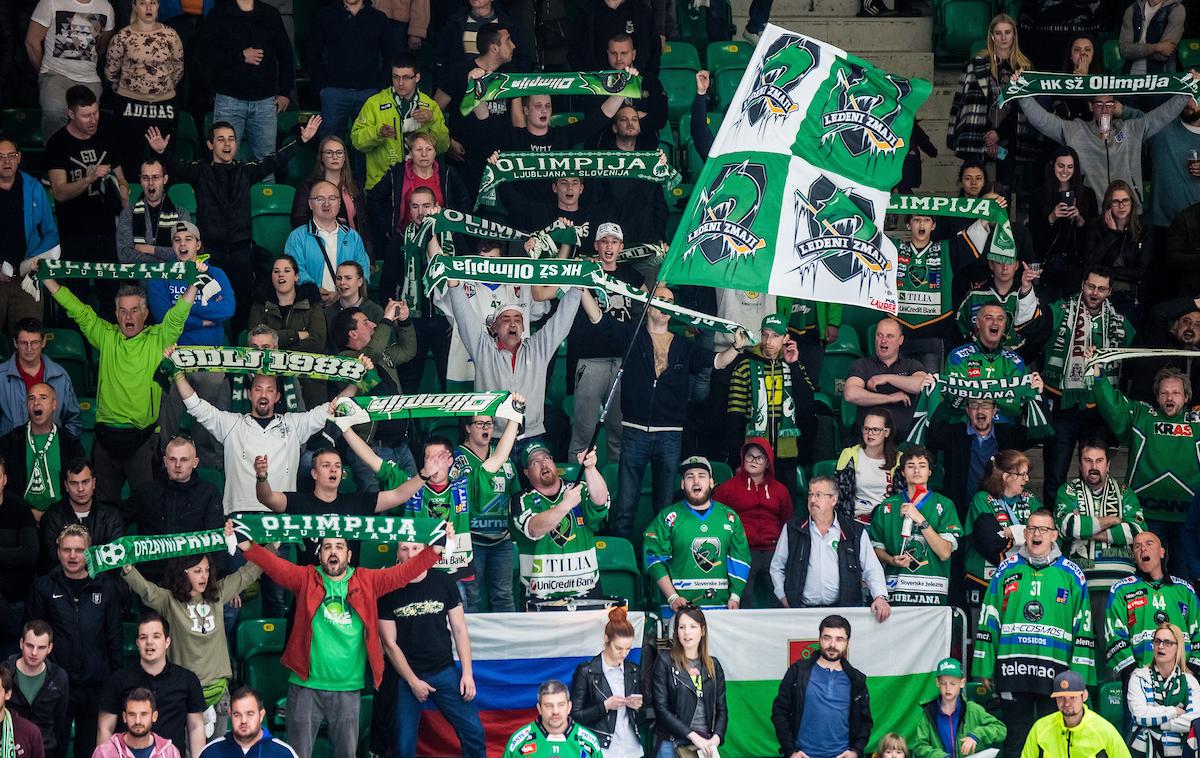 HK Olimpija navijači | Foto Grega Valančič/Sportida