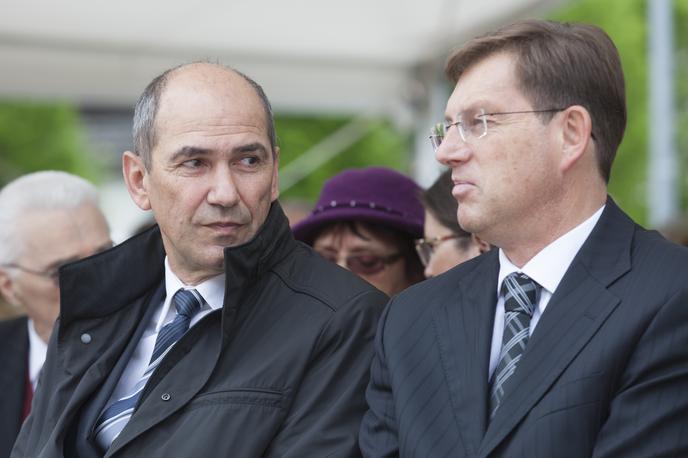 Janez Janša, Miro Cerar | Foto Bojan Puhek