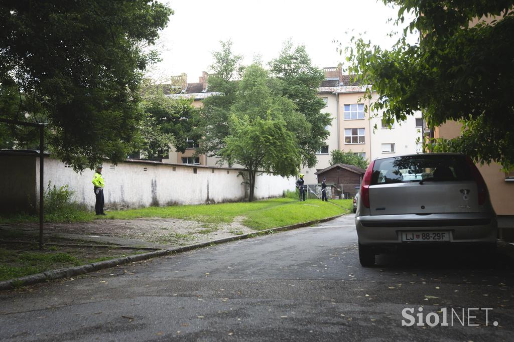 Rop bencinskega servisa v Ljubljani in prijetje storilca.