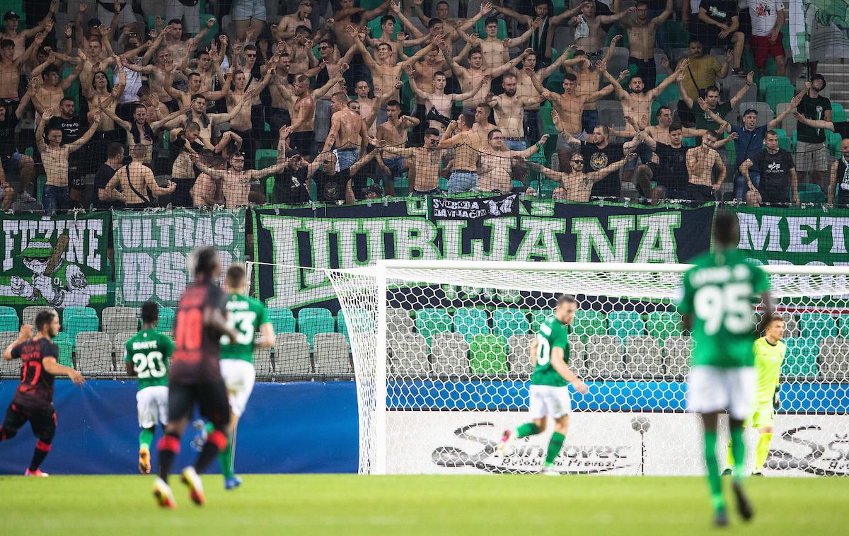 Olimpija Santa Clara | Nogometaši Olimpije so izpadli proti Santi Clari s skupnim rezultatom 0:3. | Foto Grega Valančič/Sportida