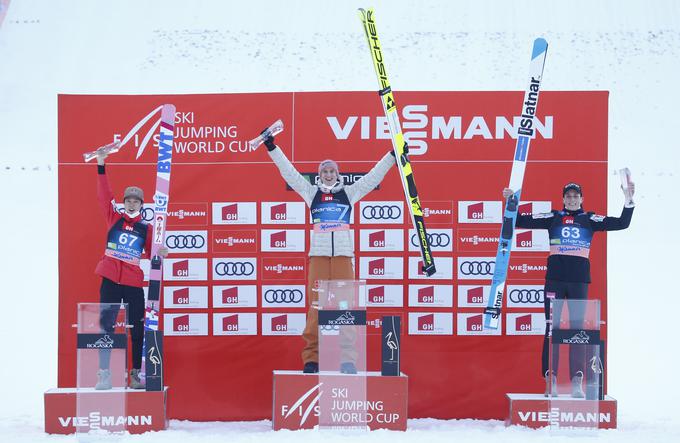 V Planici je bil edini od slovenskih skakalcev, ki mu je uspelo skočiti na zmagovalni oder. | Foto: Guliverimage/Vladimir Fedorenko