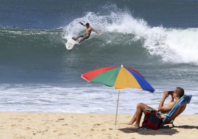 Plaža v Riu de Janeiru | Foto: Reuters