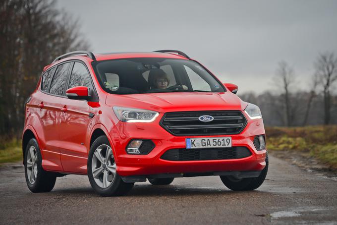 Ford kuga - prva vožnja prenovljenega modela | Foto: Ciril Komotar