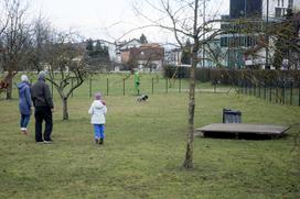 pasji park, Šmartinska