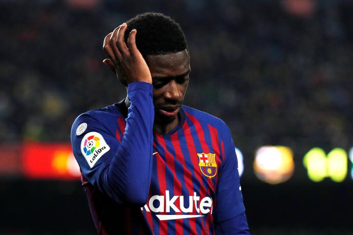 Ousmane Dembele | Ousmane Dembele ne bo mogel pomagati soigralcem vsaj pet tednov. | Foto Reuters