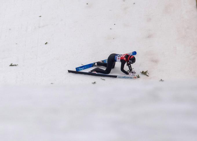 V tej sezoni se je že večkrat znašla na tleh. | Foto: Sportida