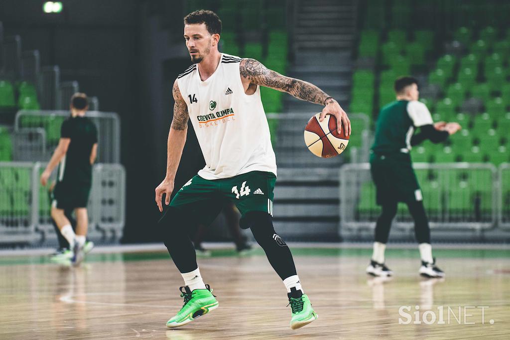 Cedevita Olimpija trening