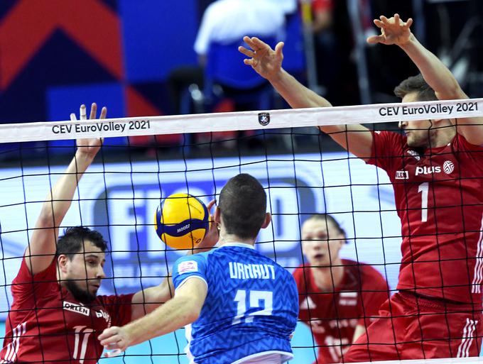 Poljska Slovenija polfinale | Foto: CEV