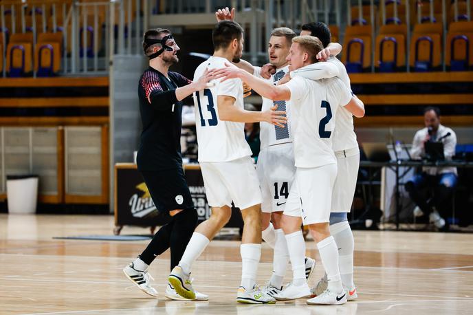 futsal, slovenska futsal reprezentanca | Slovenska futsalska reprezentanca je v ljubljanskem Tivoliju v 2. krogu kvalifikacij za evropsko prvenstvo 2026 premagala Madžarsko s 5:4. | Foto Aleš Fevžer