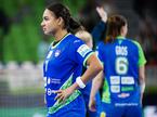 EHF Euro2022: Slovenija - Madžarska, slovenska ženska rokometna reprezentanca Elizabeth Omoregie