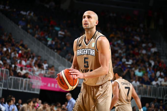 Manu Ginobili se po spet vrača v reprezentančni dres. | Foto: Guliverimage/Getty Images