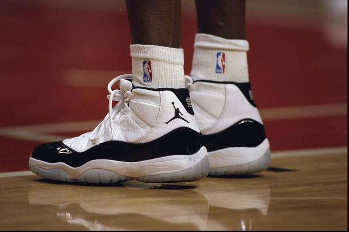 Michael Jordan v copatih Air Jordan leta 1996. | Foto: Guliverimage/Getty Images