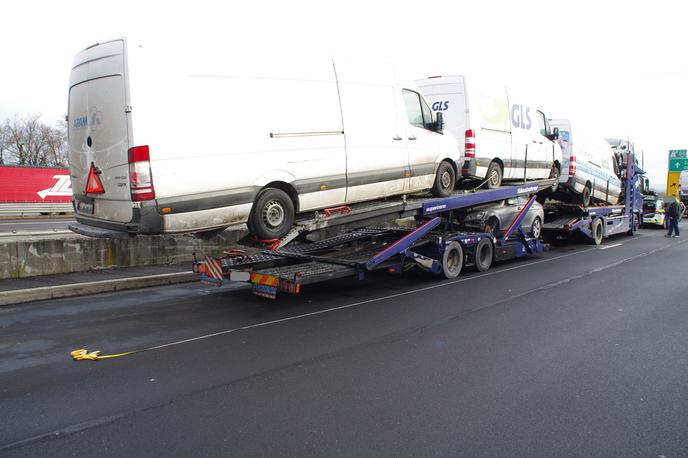 PPP novo mesto kombi Albanec | Oba sta dobila visoki kazni, voznik in tuja pravna oseba. | Foto PPP Novo mesto