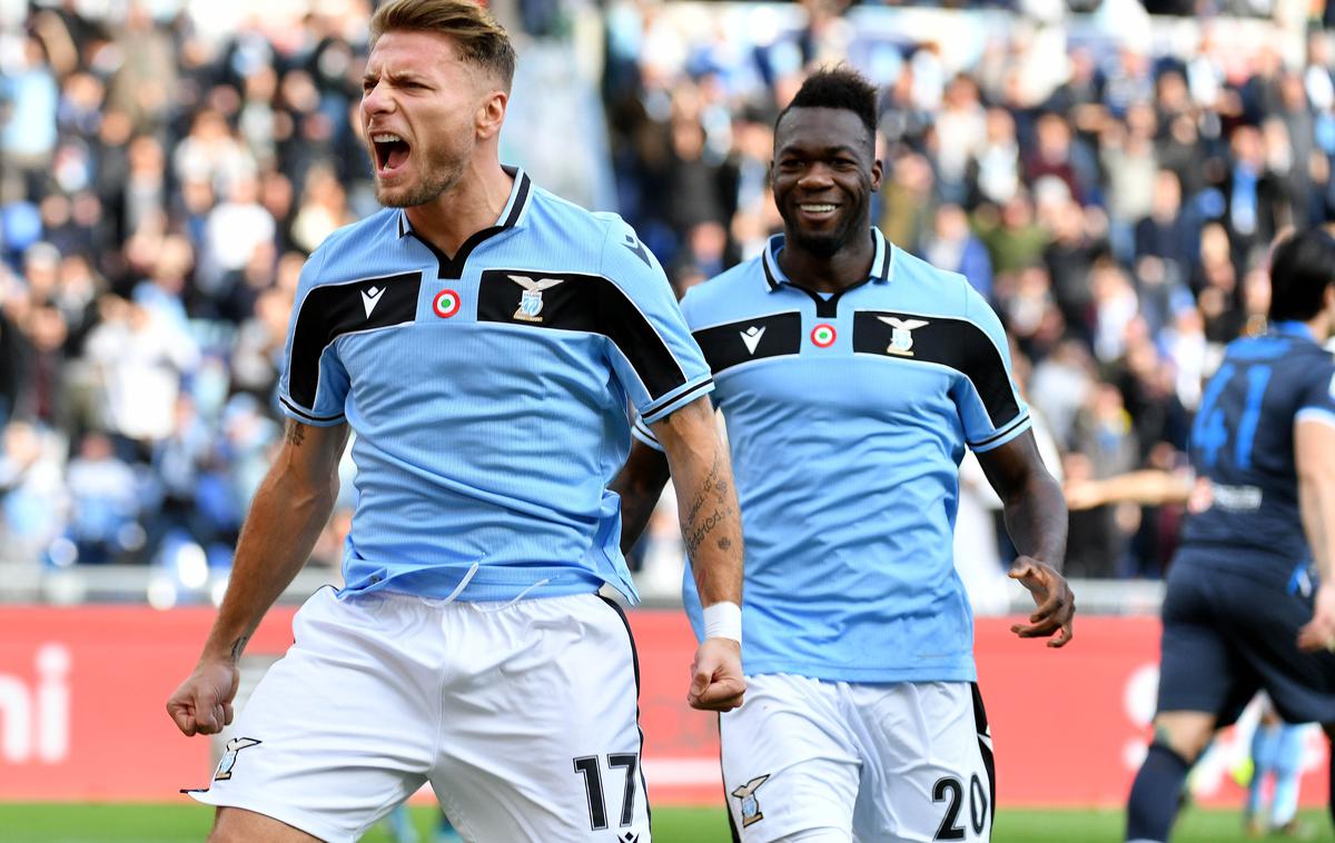 Ciro Immobile | Lazio se še naprej ne ustavlja, nič drugače pa ne velja niti za njegovega prvega zvezdnika Cira Immobileja. | Foto Getty Images