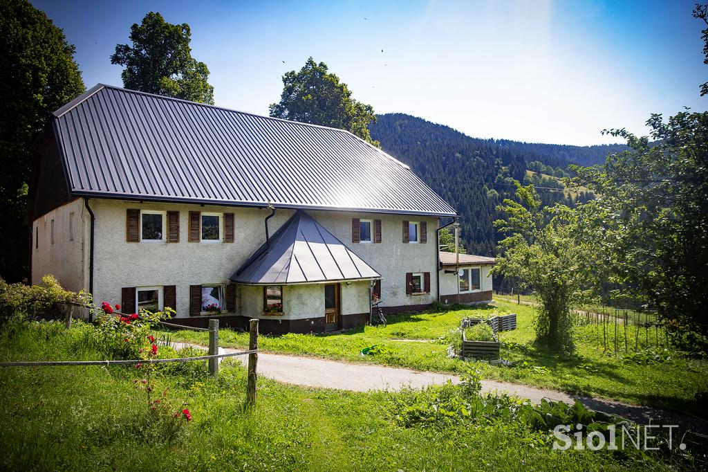 Planinski dom na kmetiji Kumer