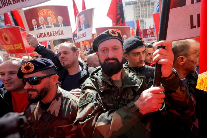 Kosovo, protest | Foto: Reuters