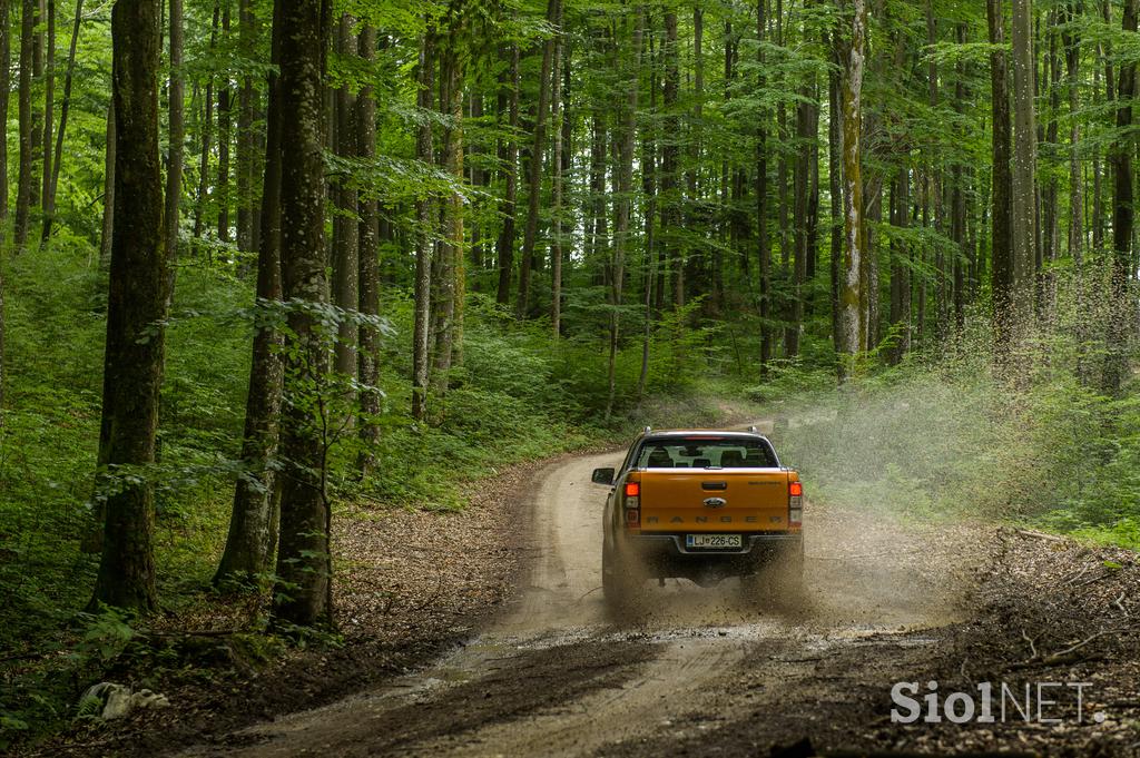 Ford ranger - fotogalerija testnega vozila