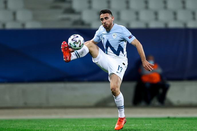 Aljoša Matko | Aljoša Matko je dosegel prvi gol za Slovenijo. | Foto Vid Ponikvar