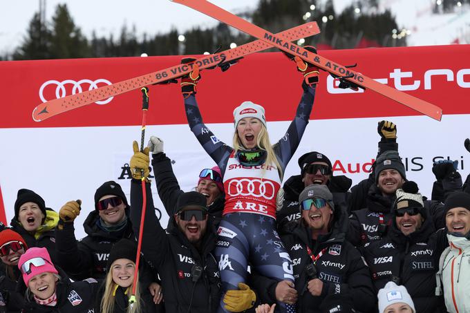 Mikaela Shiffrin rekord | Foto: AP / Guliverimage