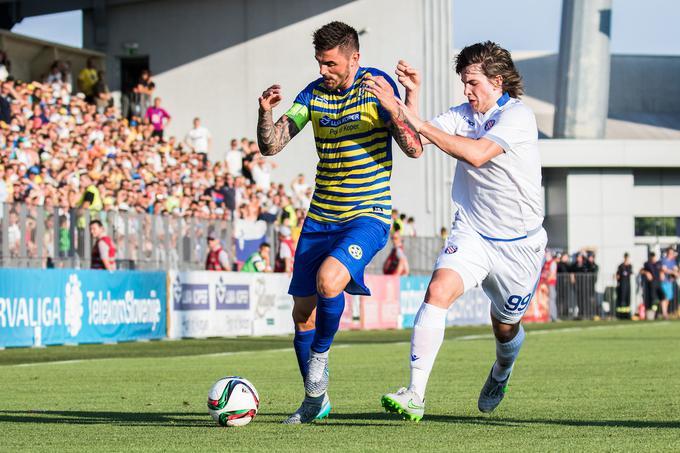 Bil je nekdanji kapetan Kopra, s katerim se je lani v kvalifikacijah za ligo Europa pomeril s Hajdukom. Koper je doma zmagal s 3:2, v Splitu pa izgubil 1:4. | Foto: Vid Ponikvar