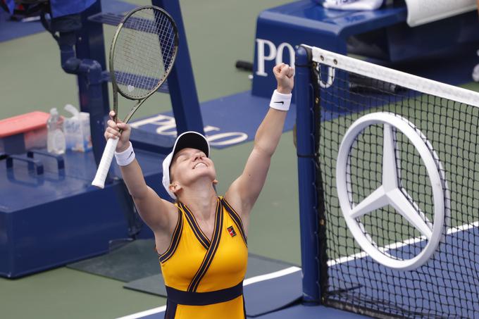 Simona Halep se je prvič po letu 2016 prebila v osmino finala na OP ZDA. | Foto: Reuters