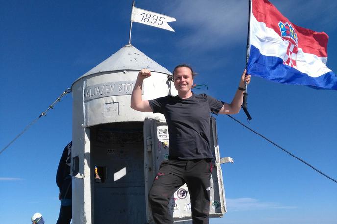 Tomislav Majnarić Gile | 30 let po prvem poskusu pohoda na Triglav je najvišjo slovensko goro vendarle osvojil. | Foto Osebni arhiv Tomislav Majnarić