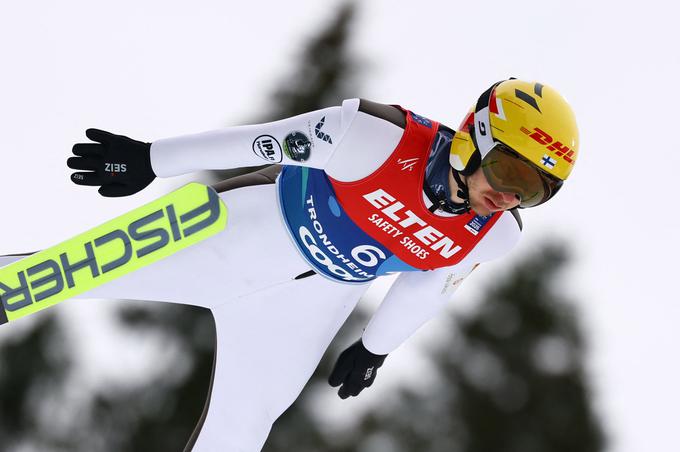 Ilkka Herola je prvi finski zmagovalec na tekmi nordijske kombinacije po letu 2010. | Foto: Reuters