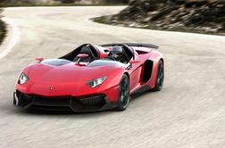 Lamborghini v Ženevo s prototipom roadsterja Aventador J