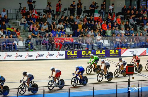 10. mesto Nejca Peterlina najboljši slovenski dosežek z EP na velodromu