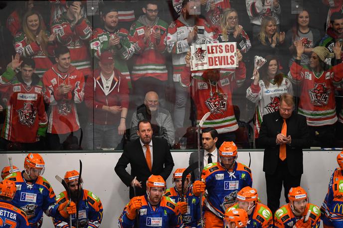 liga EIHL | Lige EIHL v novi sezoni ne bo. Največja težava, ki je pripeljala do odločitve, je ukrep, ki navijačem onemogoča ogled tekem. | Foto Getty Images