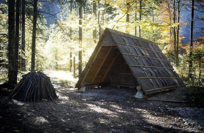 Pomembno vlogo je imelo na tem območju tudi oglarjenje: oglarska bajta in oglarska kopa so prava etnološka zapuščina. | Foto: 