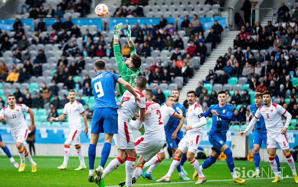 Prijateljska nogometna tekma: Slovenija - Črna gora, slovenska nogometna reprezentanca