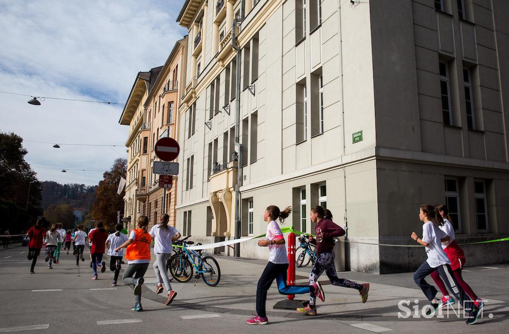 LJ maraton šolski teki