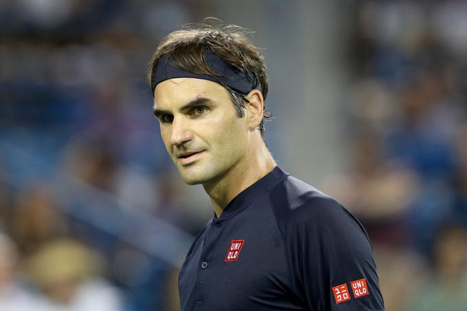 Roger Federer bo v Cincinnatiju igral v osmem finalu. | Foto: Guliverimage/Getty Images