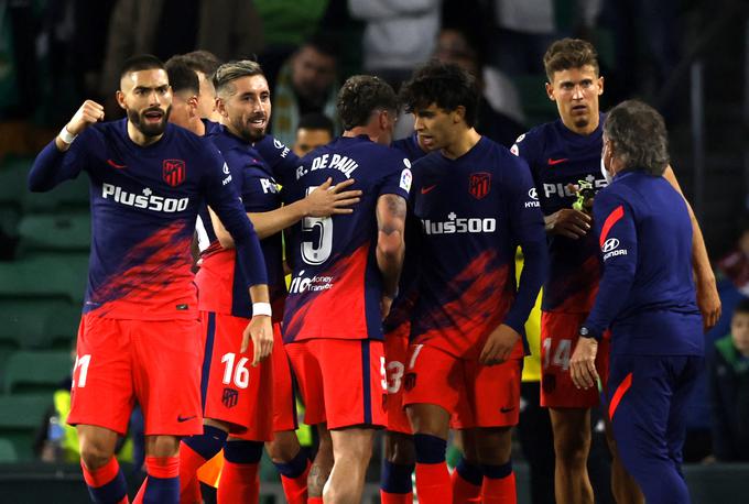 Atletico je dobil zadnje štiri tekme v la ligi. | Foto: Reuters