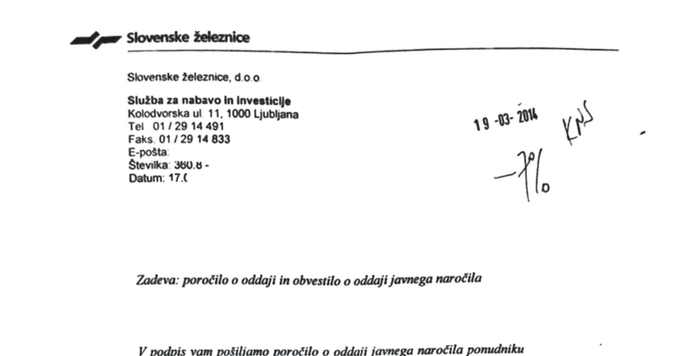 Slovenske železnice, dokumenti | Foto: Siol.net/ A. P. K.