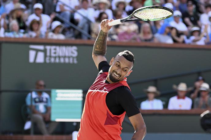 Nick Kyrgios | Nick Kyrgios je norel na turnirjih v Miami in Indian Wellsu. | Foto Guliverimage