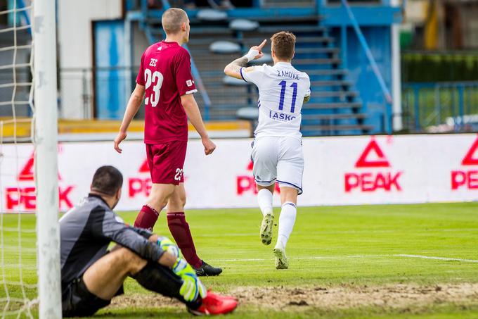 Luka Zahović je na zadnjih treh prvenstvenih tekmah Maribora zabil kar šest golov. | Foto: Žiga Zupan/Sportida