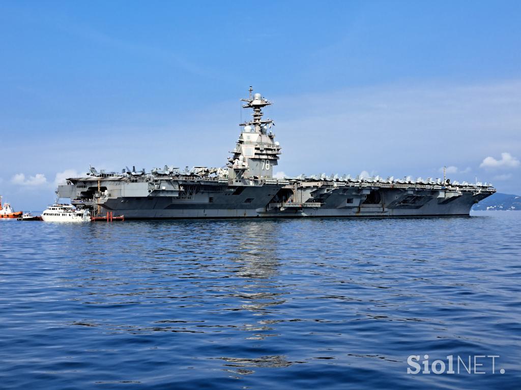 letalonosilka USS Gerald R. Ford