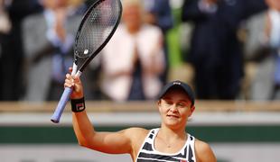 Ashleigh Barty druga na svetovni lestvici, pred njo le Osaka