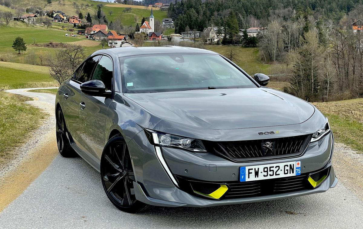 Peugeot 508 PSE | Foto Gregor Pavšič