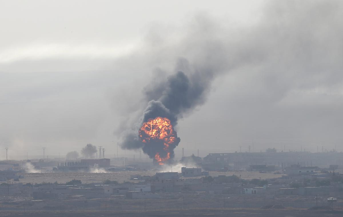 Napad na Sirijo | Foto Reuters