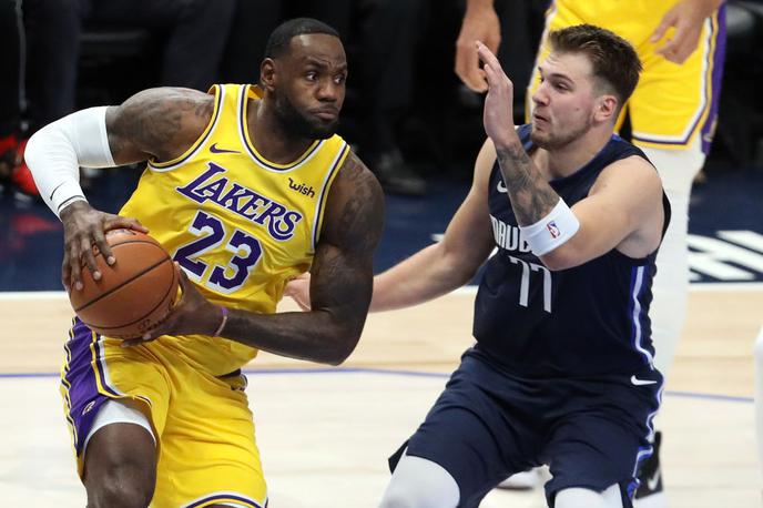 Luka Dončić Lebron James | LeBron James veliko poudarka nameni fizični pripravi. | Foto Getty Images