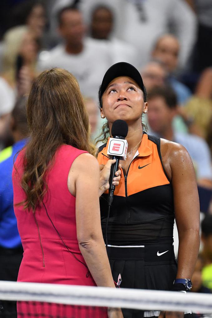 Naomi Osako so tudi izdale solze. | Foto: Gulliver/Getty Images